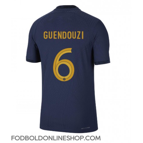 Frankrig Matteo Guendouzi #6 Hjemmebanetrøje VM 2022 Kortærmet
